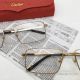 AAA Copy Cartier Panthere de Eyeglasses Silver&Clear CT0085O (6)_th.jpg